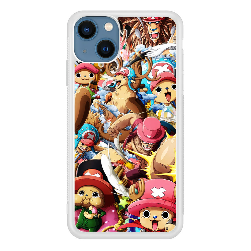 Chopper One Piece Transformation Character iPhone 15 Case