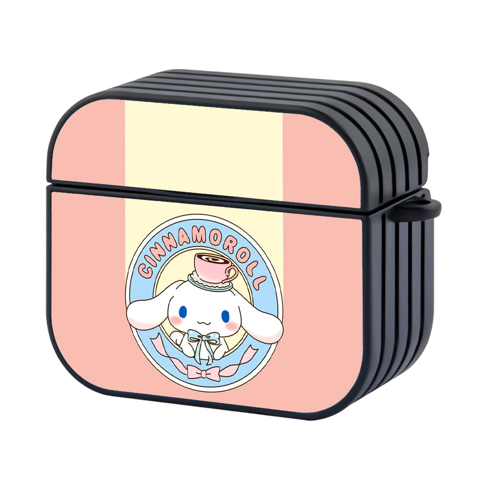Cinnamoroll Coffee Time Hard Plastic Case Cover For Apple Airpods 4 - Ezzystore