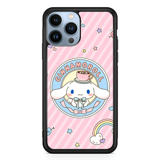 Cinnamoroll Enjoy Coffee iPhone 15 Pro Case