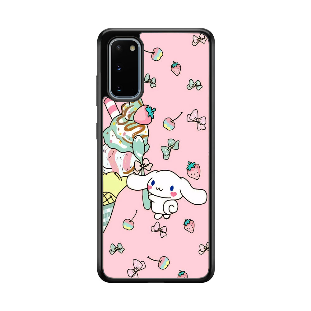 Cinnamoroll Ice Cream Dessert Samsung Galaxy S20 Case