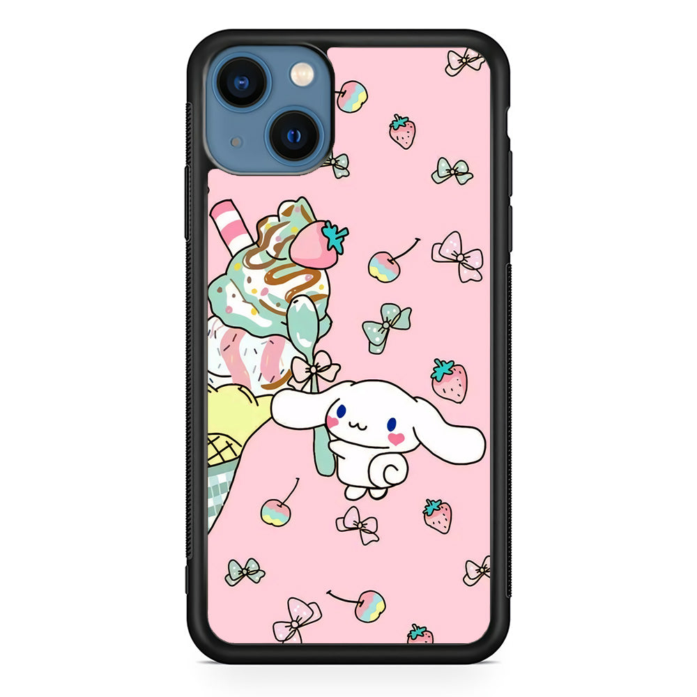 Cinnamoroll Ice Cream Dessert iPhone 15 Case