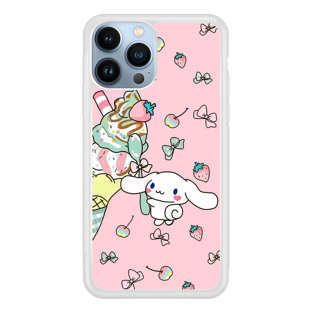 Cinnamoroll Ice Cream Dessert iPhone 14 Pro Case
