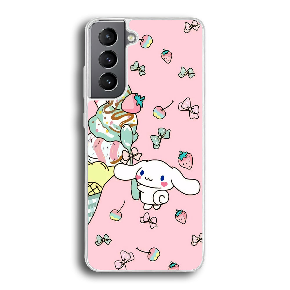 Cinnamoroll Ice Cream Dessert Samsung Galaxy S21 Case