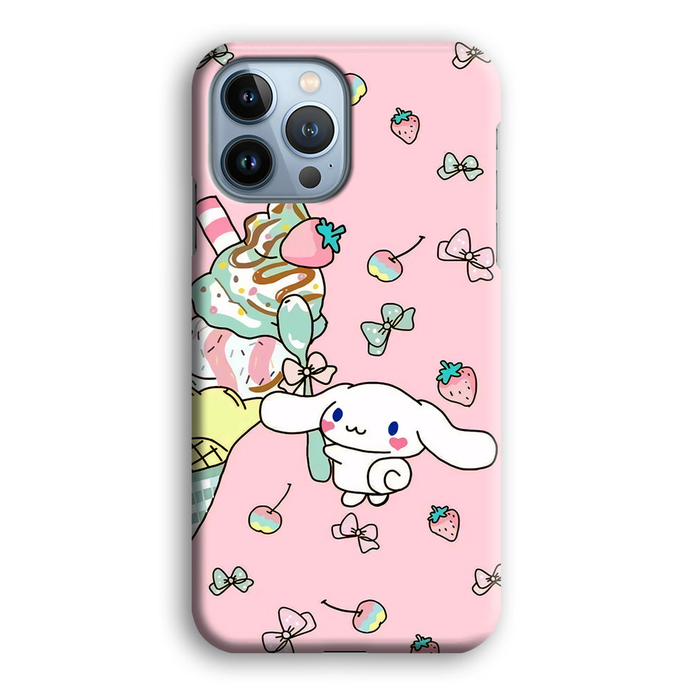 Cinnamoroll Ice Cream Dessert iPhone 14 Pro Case