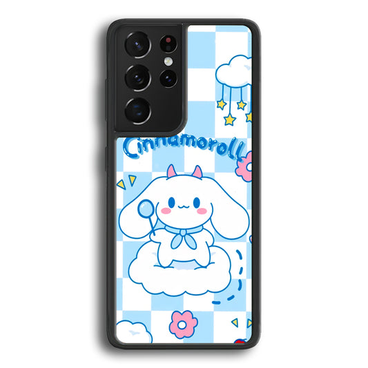 Cinnamoroll Square Of Aesthetic Samsung Galaxy S21 Ultra Case - Ezzystore