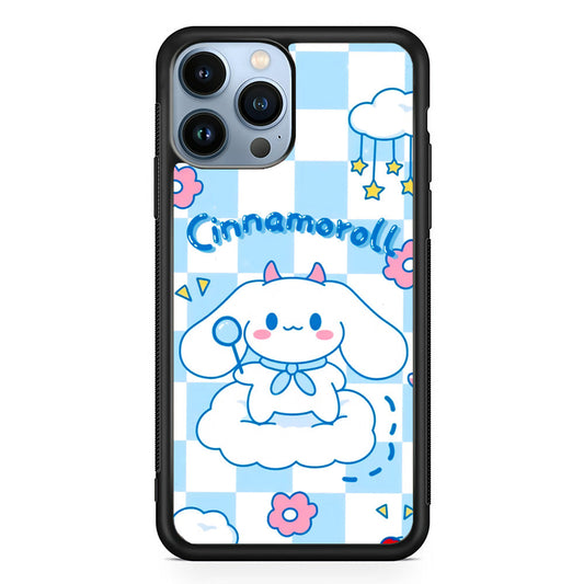 Cinnamoroll Square Of Aesthetic iPhone 15 Pro Max Case