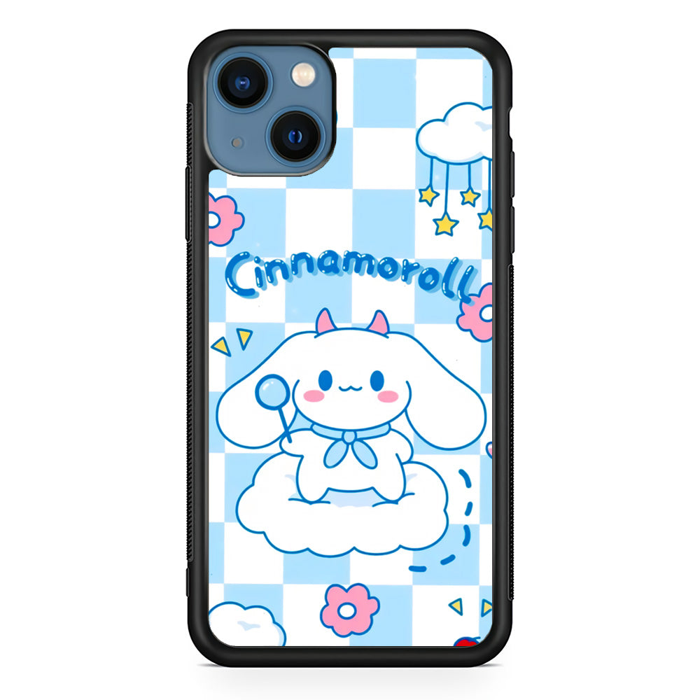 Cinnamoroll Square Of Aesthetic iPhone 15 Case