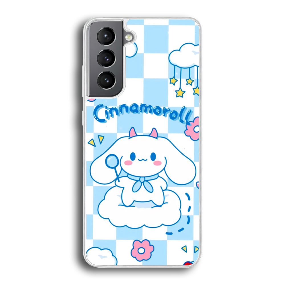 Cinnamoroll Square Of Aesthetic Samsung Galaxy S21 Case