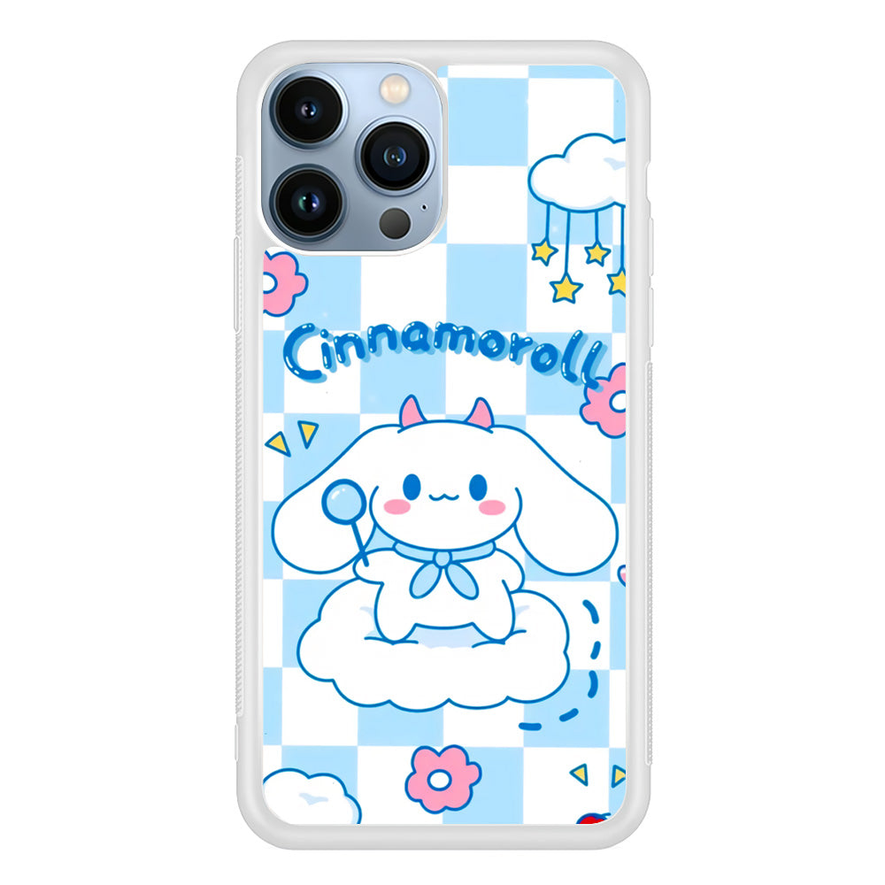 Cinnamoroll Square Of Aesthetic iPhone 15 Pro Max Case