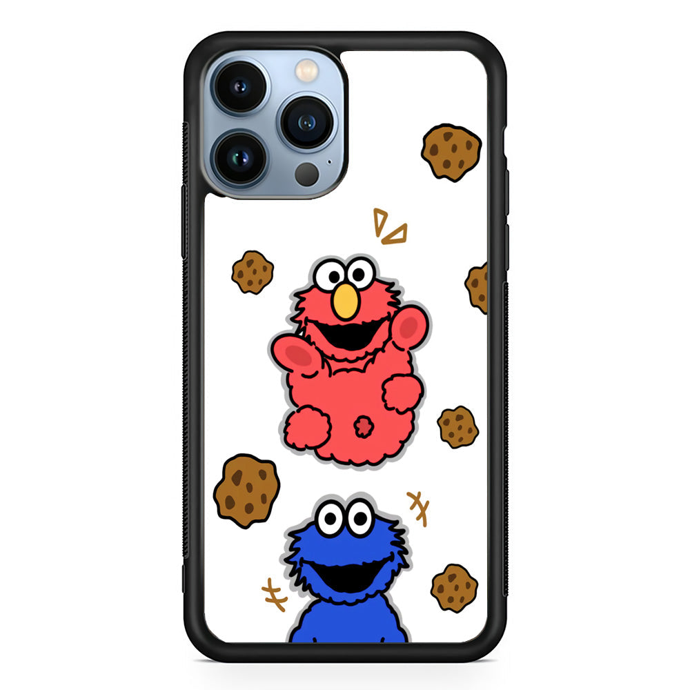 Cookie and Elmo Cookies iPhone 15 Pro Max Case