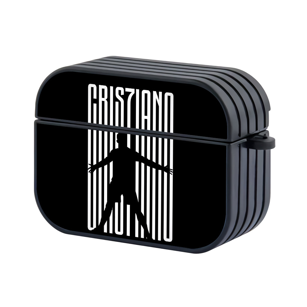 Cristiano Ronaldo Icon of Player Hard Plastic Case Cover For Apple Airpods Pro 2 - Ezzystore