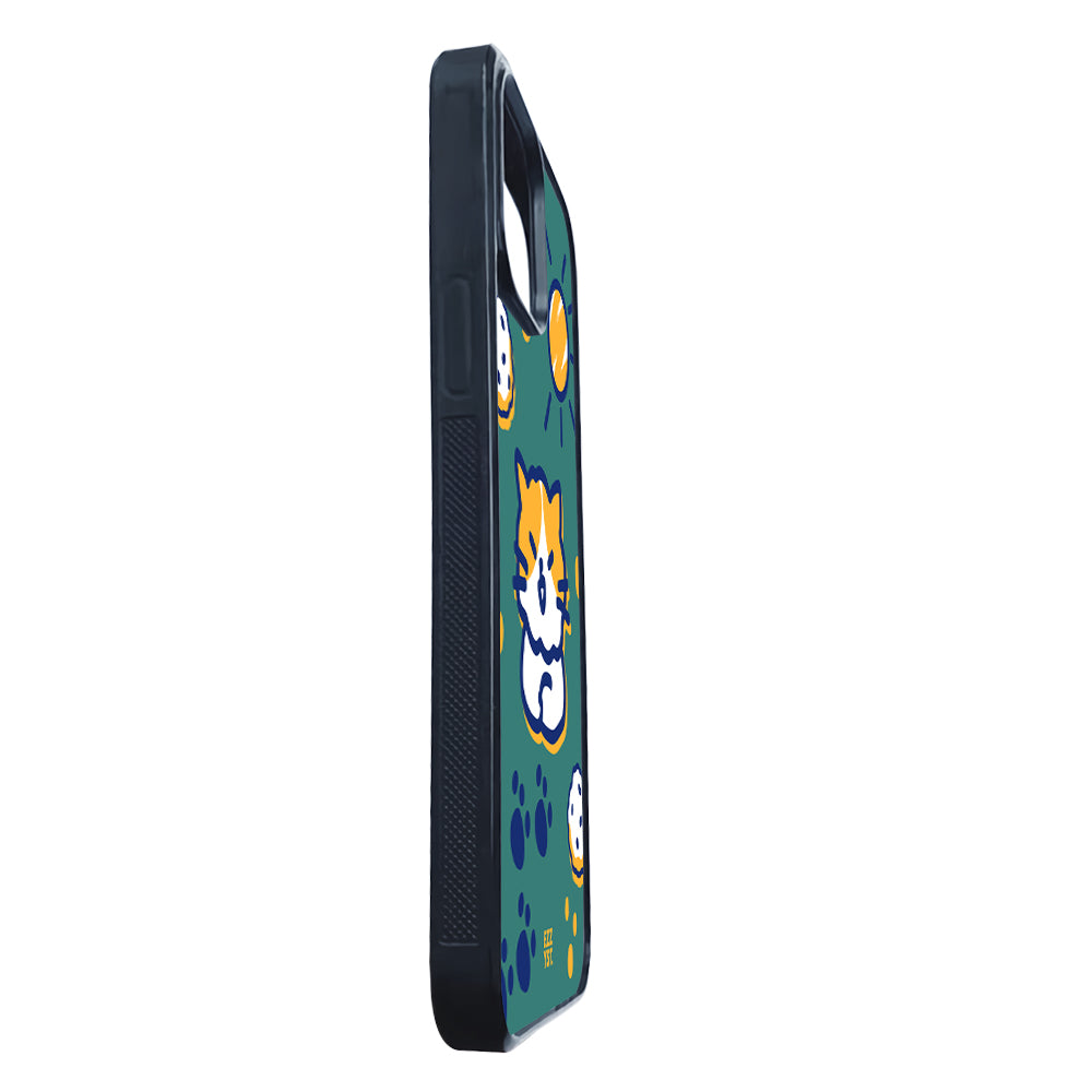 Cute Cartoon Enjoying a Sunny Day Magsafe iPhone Case