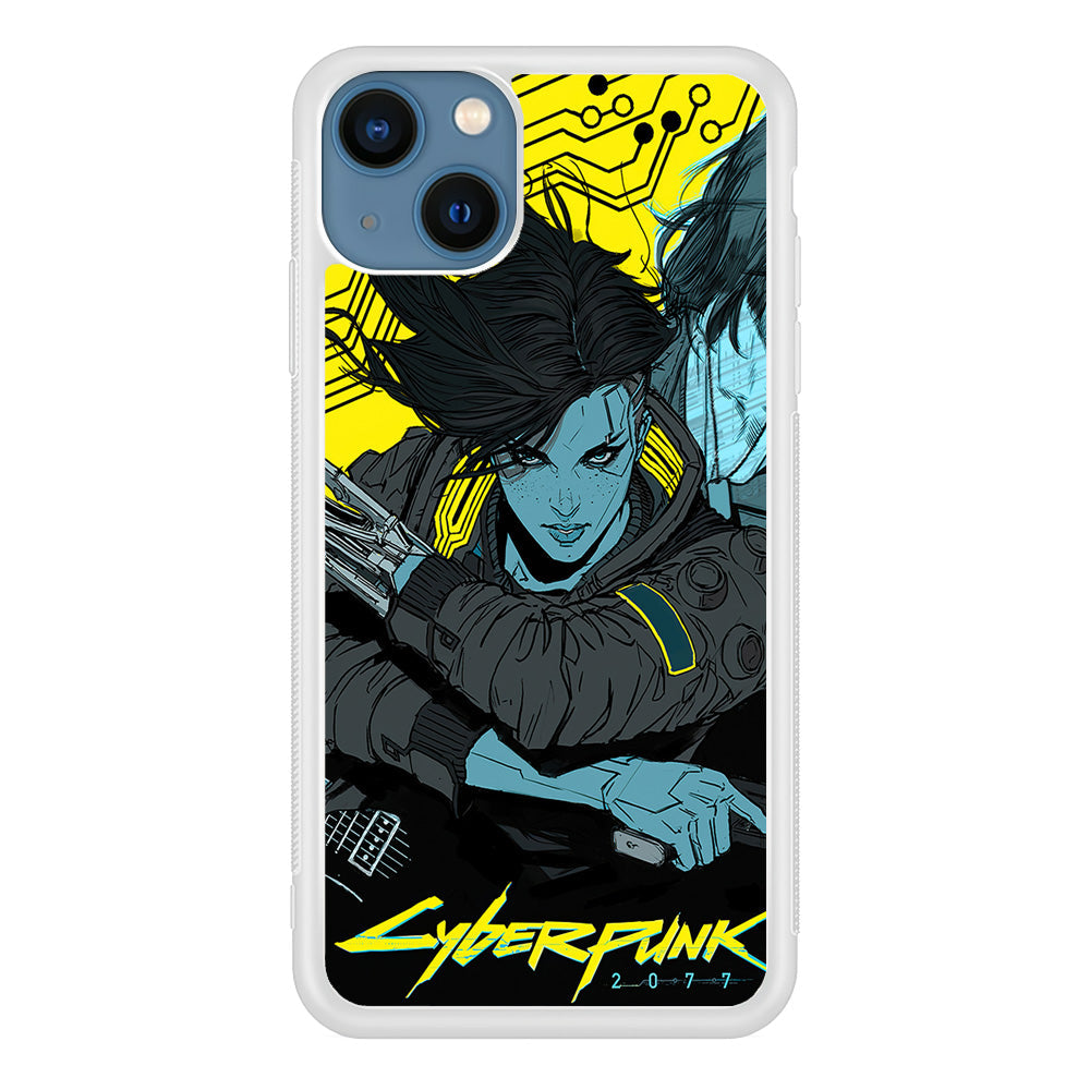 Cyberpunk Judy Character iPhone 15 Plus Case