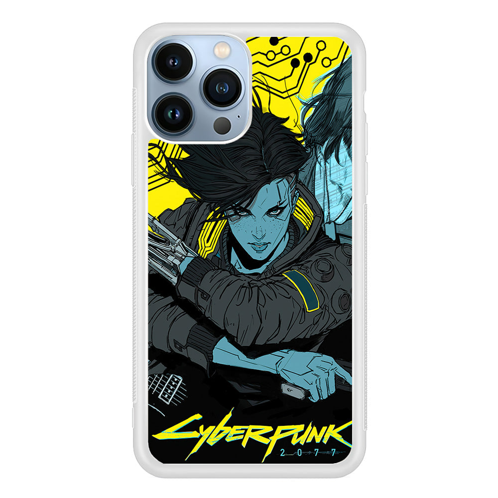 Cyberpunk Judy Character iPhone 14 Pro Case