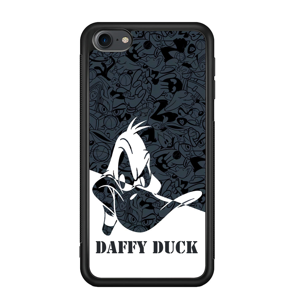 Daffy Duck Silhouette Of Pattern iPod Touch 6 Case - Ezzystore