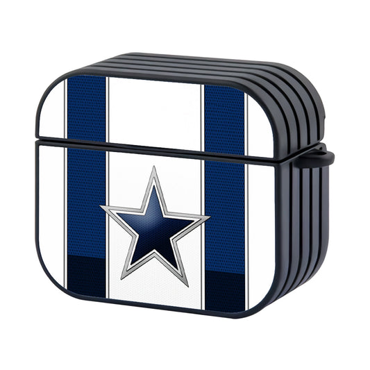 Dallas Cowboys Team Hard Plastic Case Cover For Apple Airpods 4 - Ezzystore