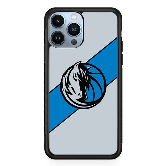 Dallas Mavericks Stripe Blue iPhone 15 Pro Max Case