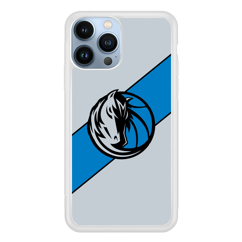 Dallas Mavericks Stripe Blue iPhone 15 Pro Max Case