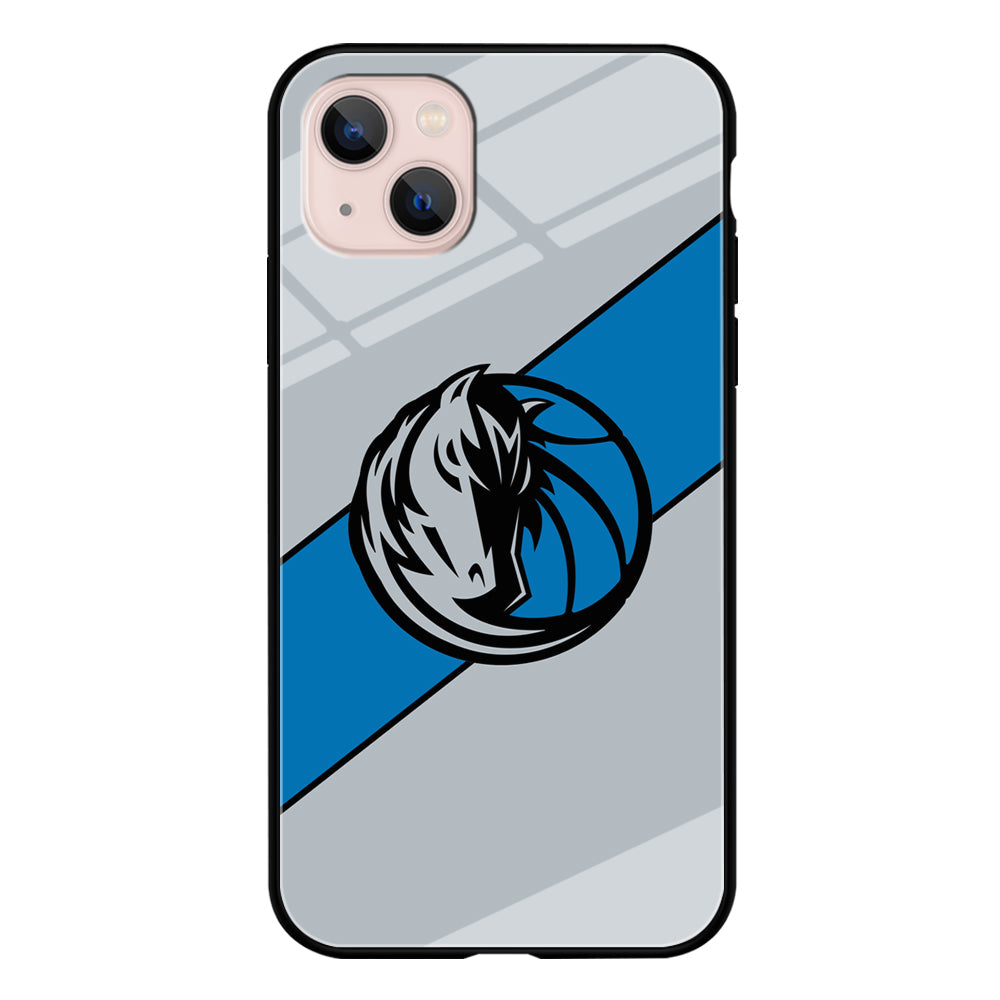 Dallas Mavericks Stripe Blue iPhone 14 Plus Case