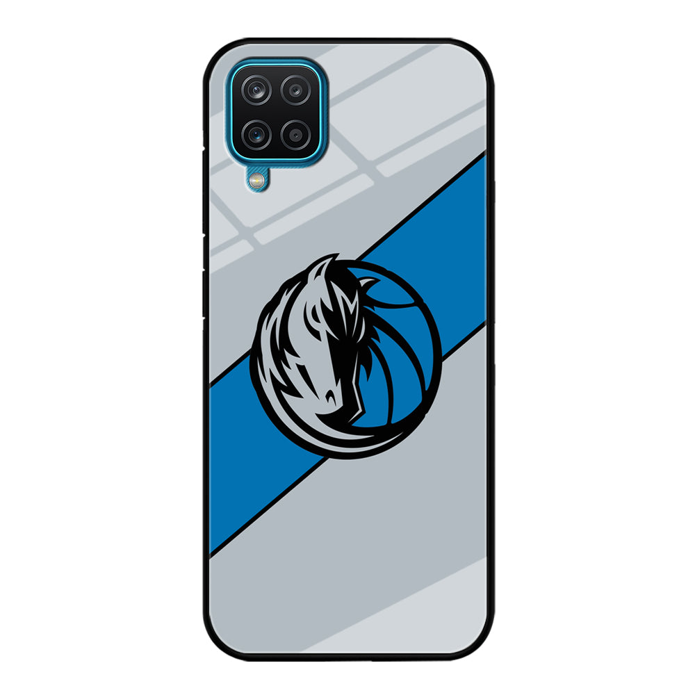 Dallas Mavericks Stripe Blue Samsung Galaxy A12 Case