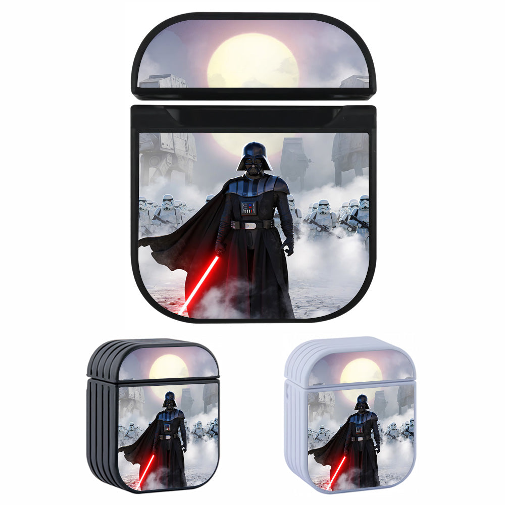 Darth Vader And Troops Hard Plastic Case Cover For Apple Airpods