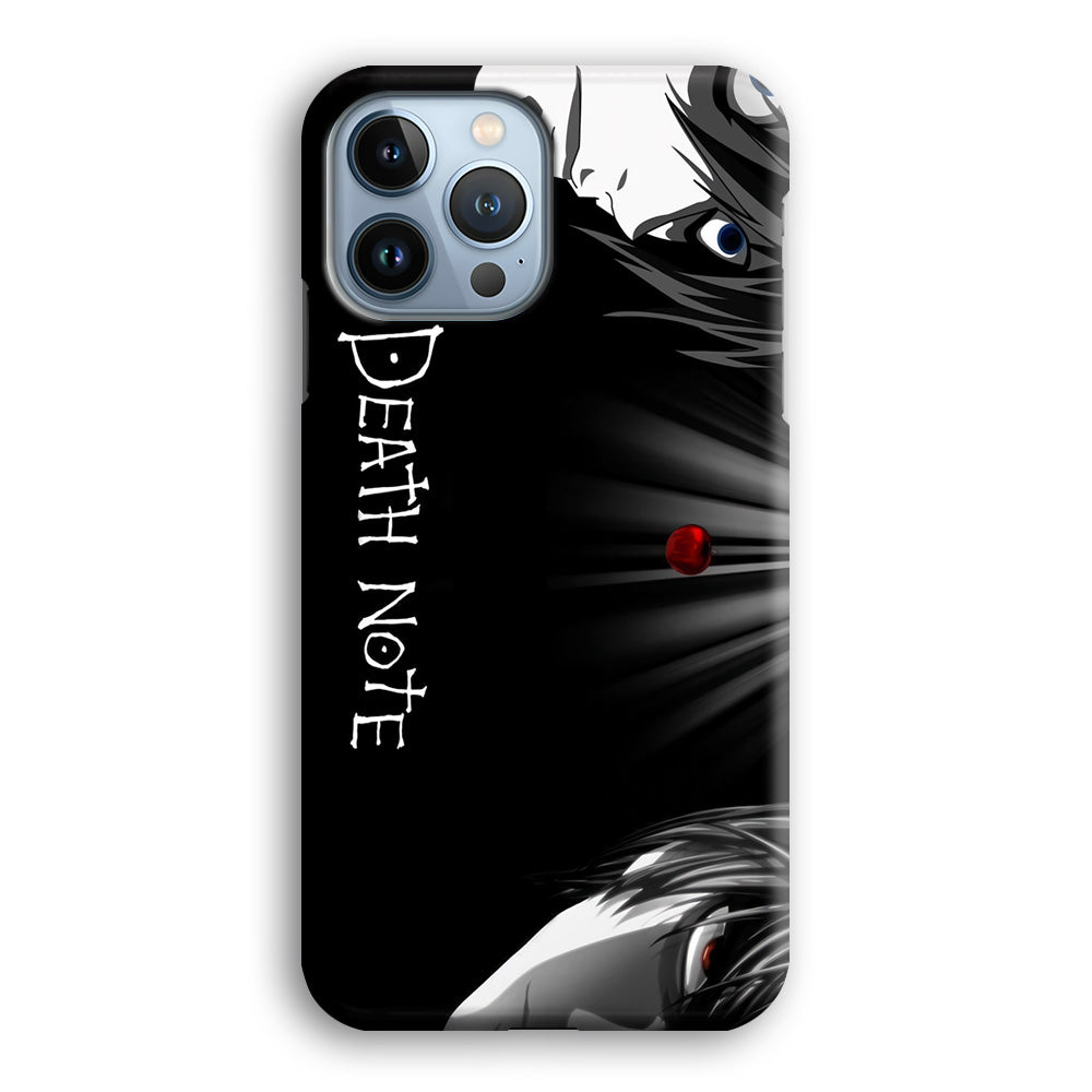 Death Note Light and Lawliet iPhone 15 Pro Case