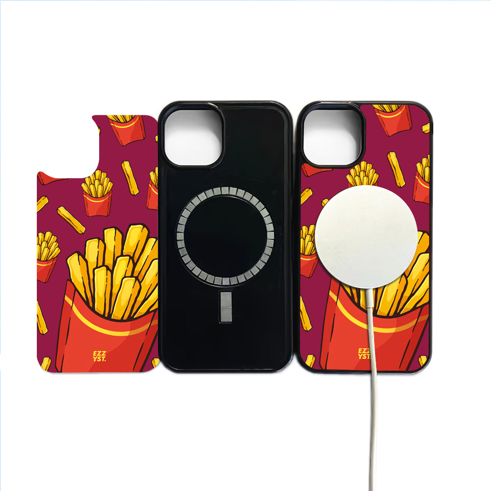Delicious Food A Handful of French Fries Magsafe iPhone Case