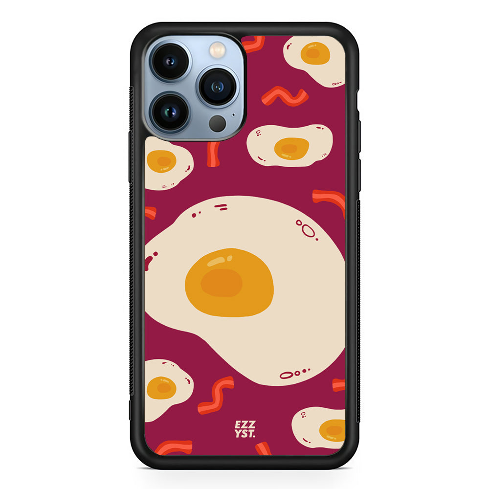 Delicious Food Eggs and Bacon Slices Magsafe iPhone Case