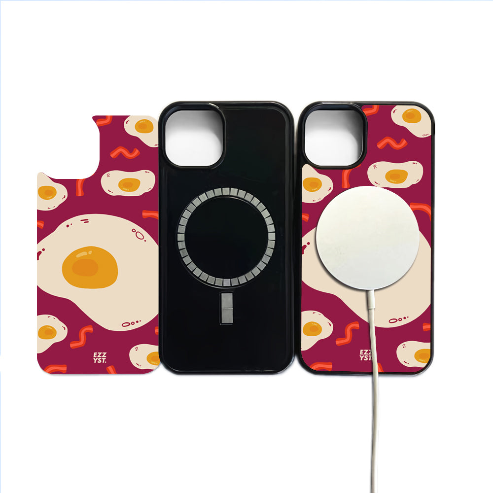 Delicious Food Eggs and Bacon Slices Magsafe iPhone Case