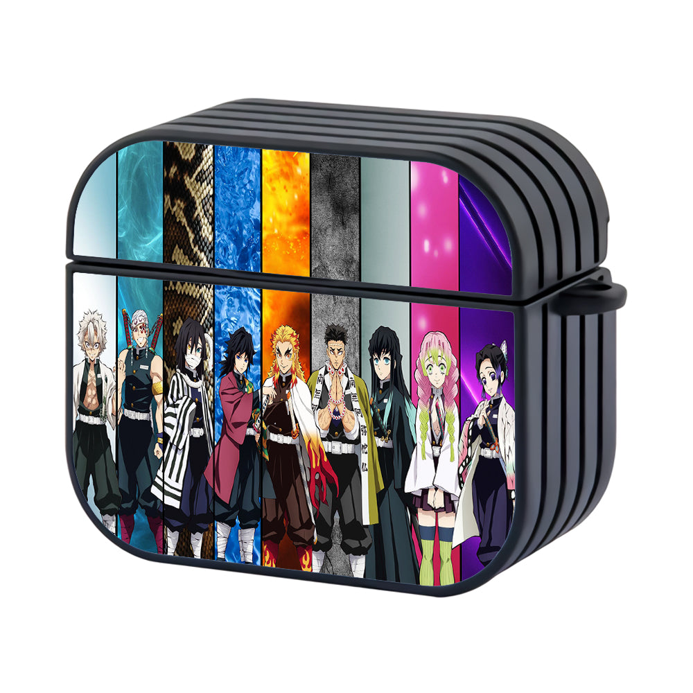 Demon Slayer Kimetsu no Yaiba All Character Hard Plastic Case Cover For Apple Airpods 3