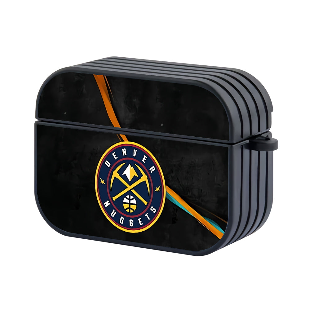 Denver Nuggets Logo Team Hard Plastic Case Cover For Apple Airpods Pro 2 - Ezzystore