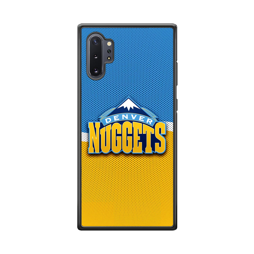 Denver Nuggets NBA Team Samsung Galaxy Note 10 Plus Case