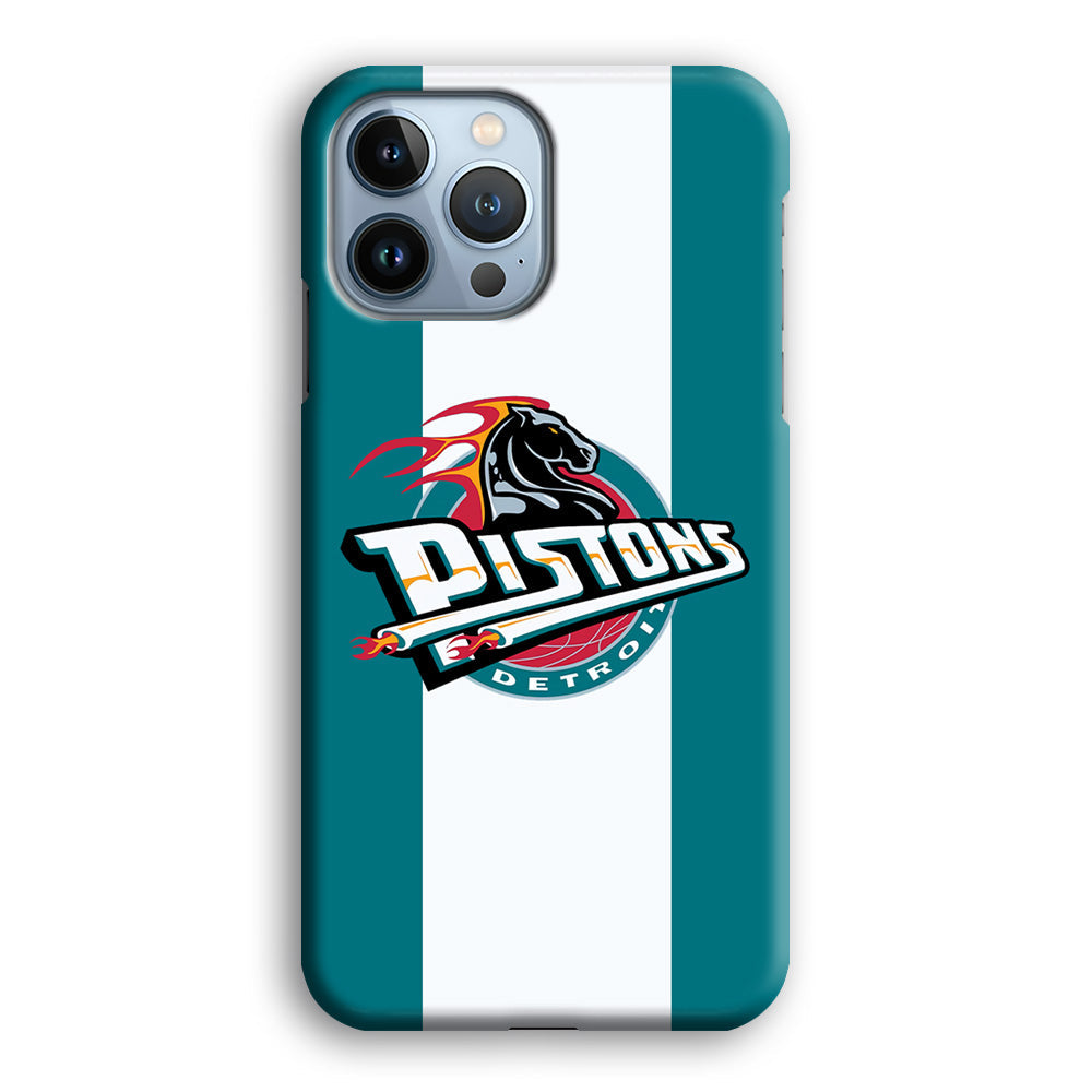 Detroit Pistons NBA Team iPhone 15 Pro Case