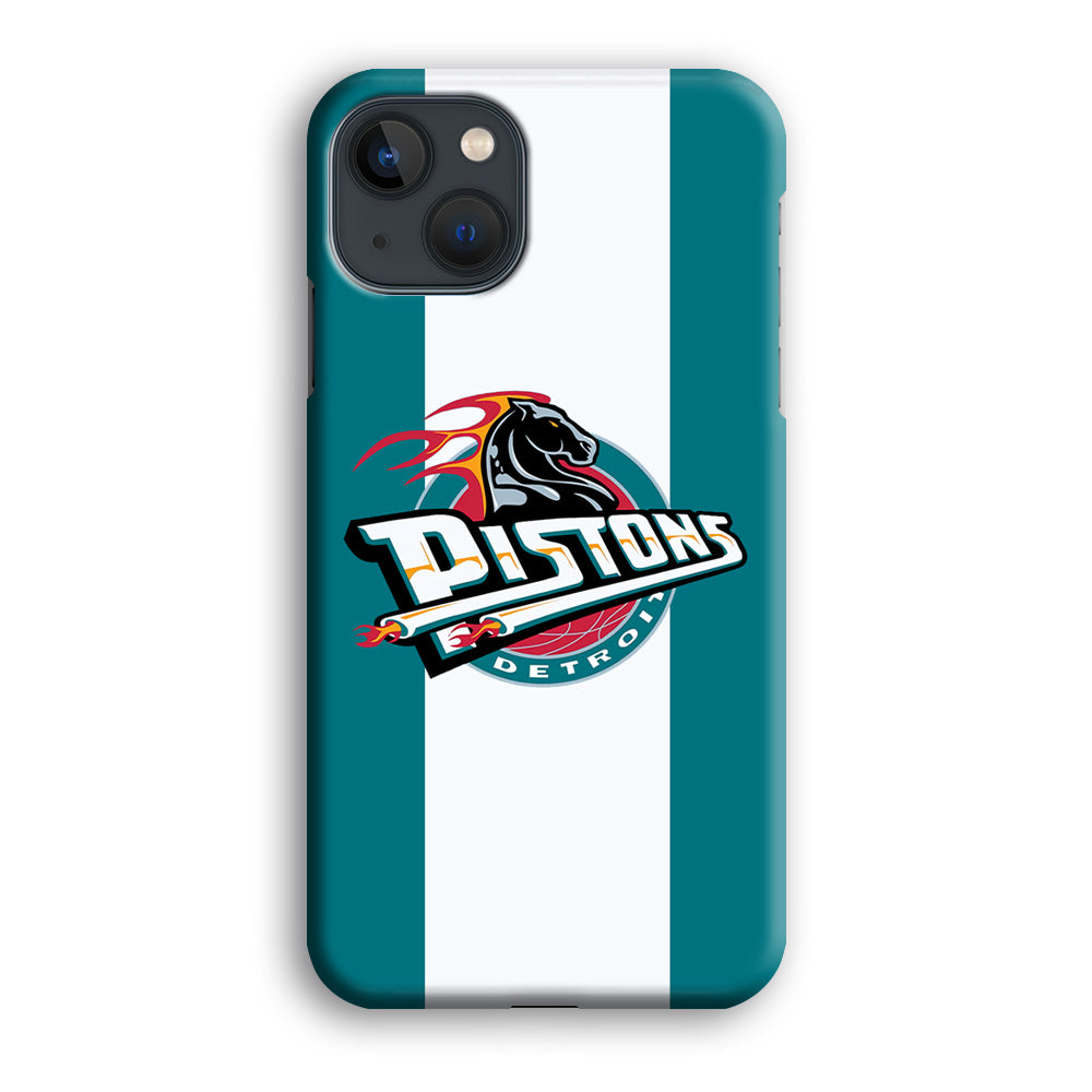 Detroit Pistons NBA Team iPhone 15 Case