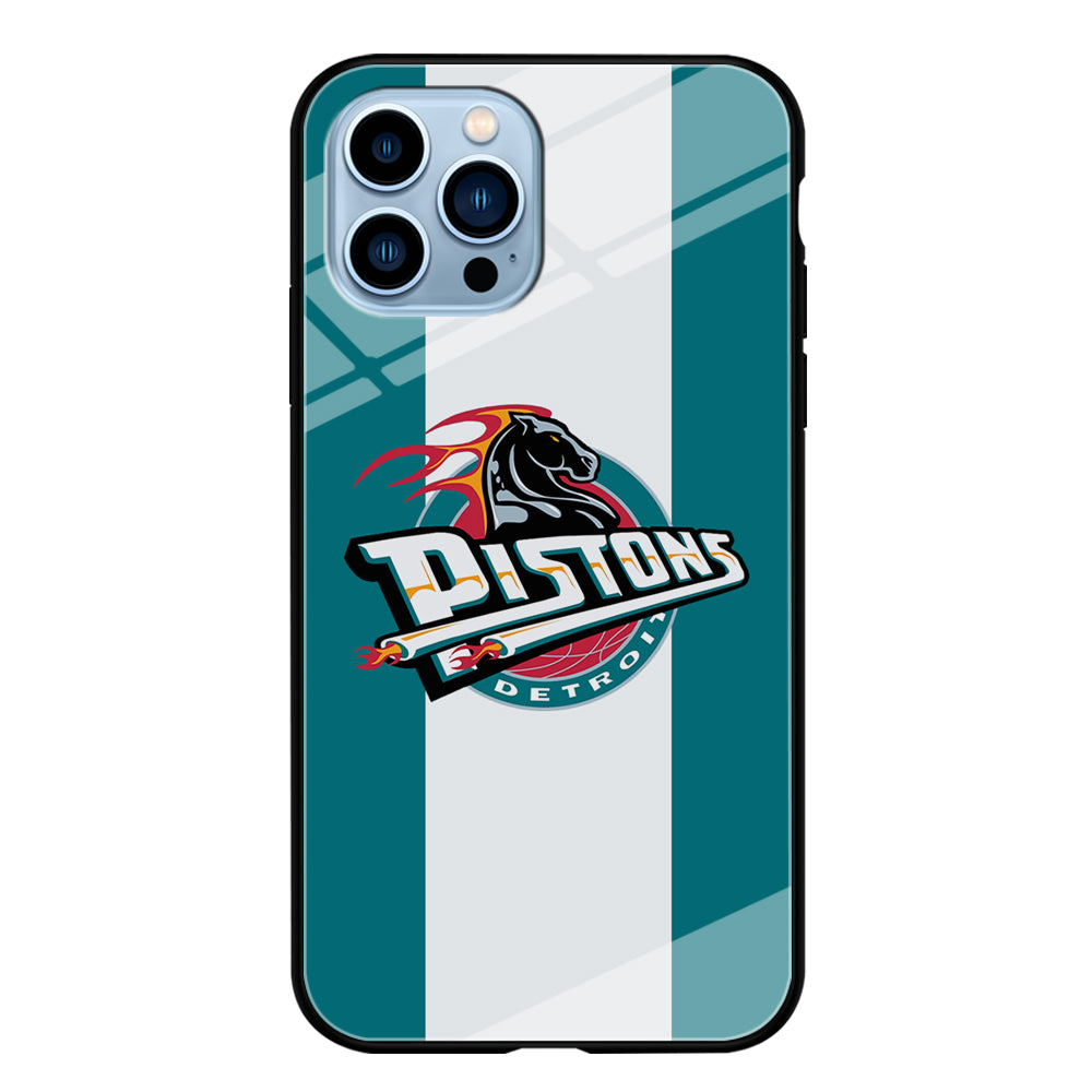 Detroit Pistons NBA Team iPhone 14 Pro Case