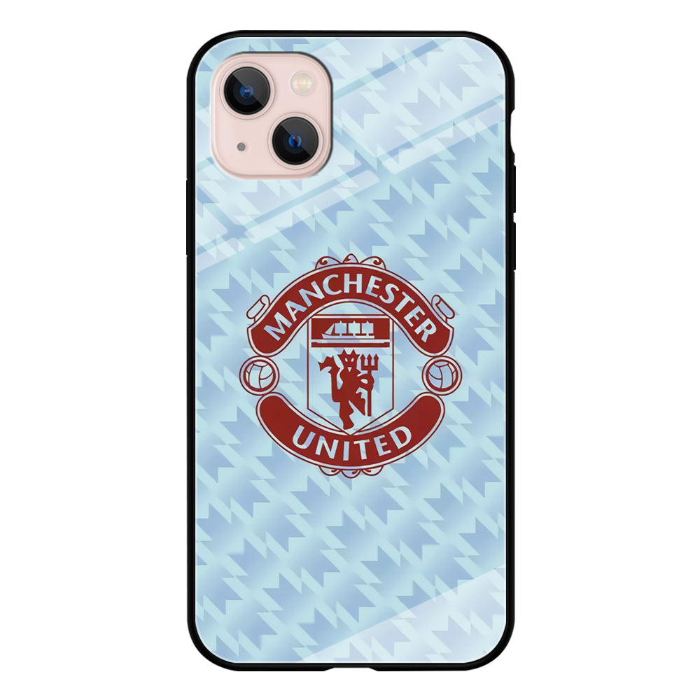 EPL Manchester United Pattern of Jersey iPhone 15 Plus Case