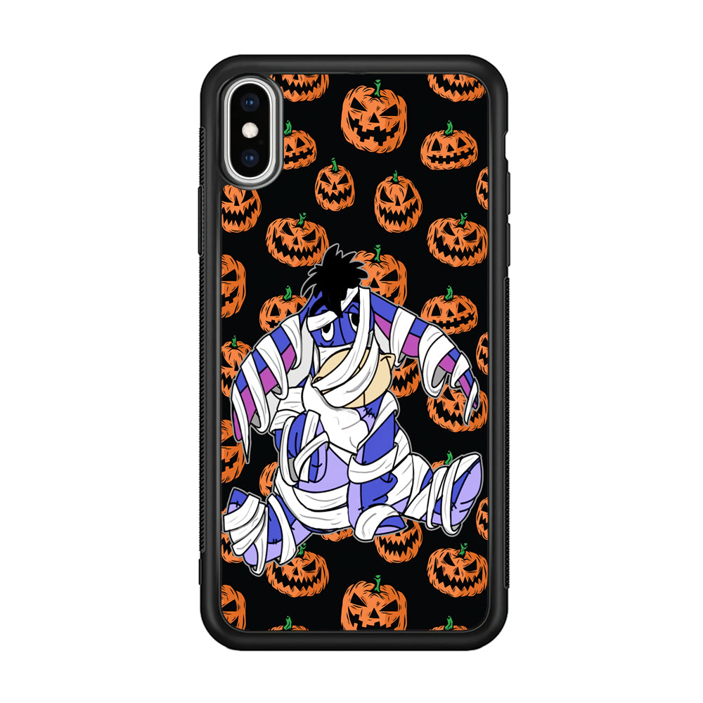 Eeyore Winnie The Pooh Halloween Mummy Cosplay iPhone XS Case