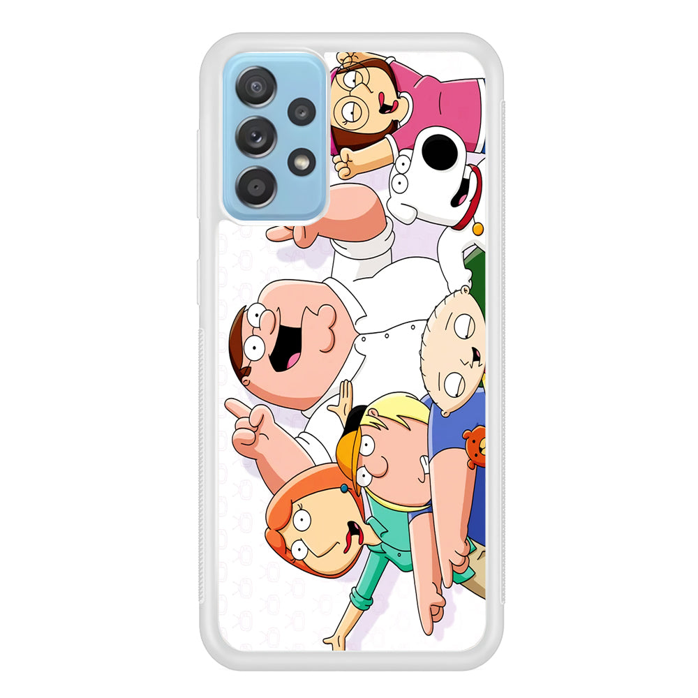 Family Guy Happy Moment Samsung Galaxy A52 Case