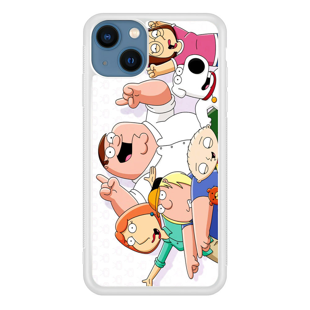 Family Guy Happy Moment iPhone 15 Plus Case