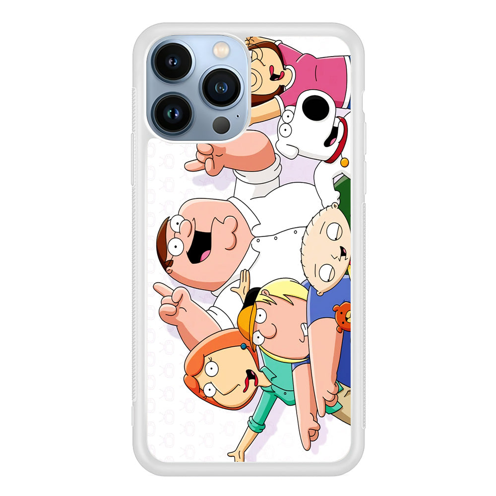 Family Guy Happy Moment iPhone 14 Pro Case