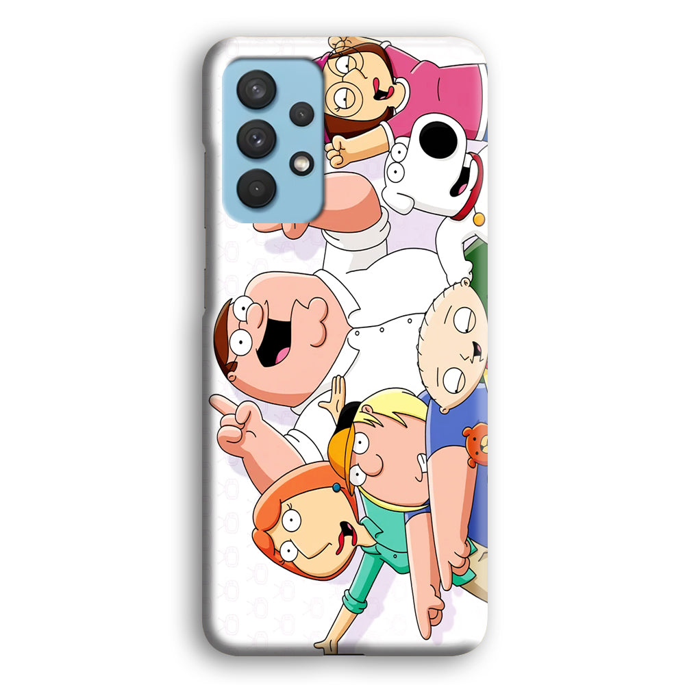 Family Guy Happy Moment Samsung Galaxy A32 Case