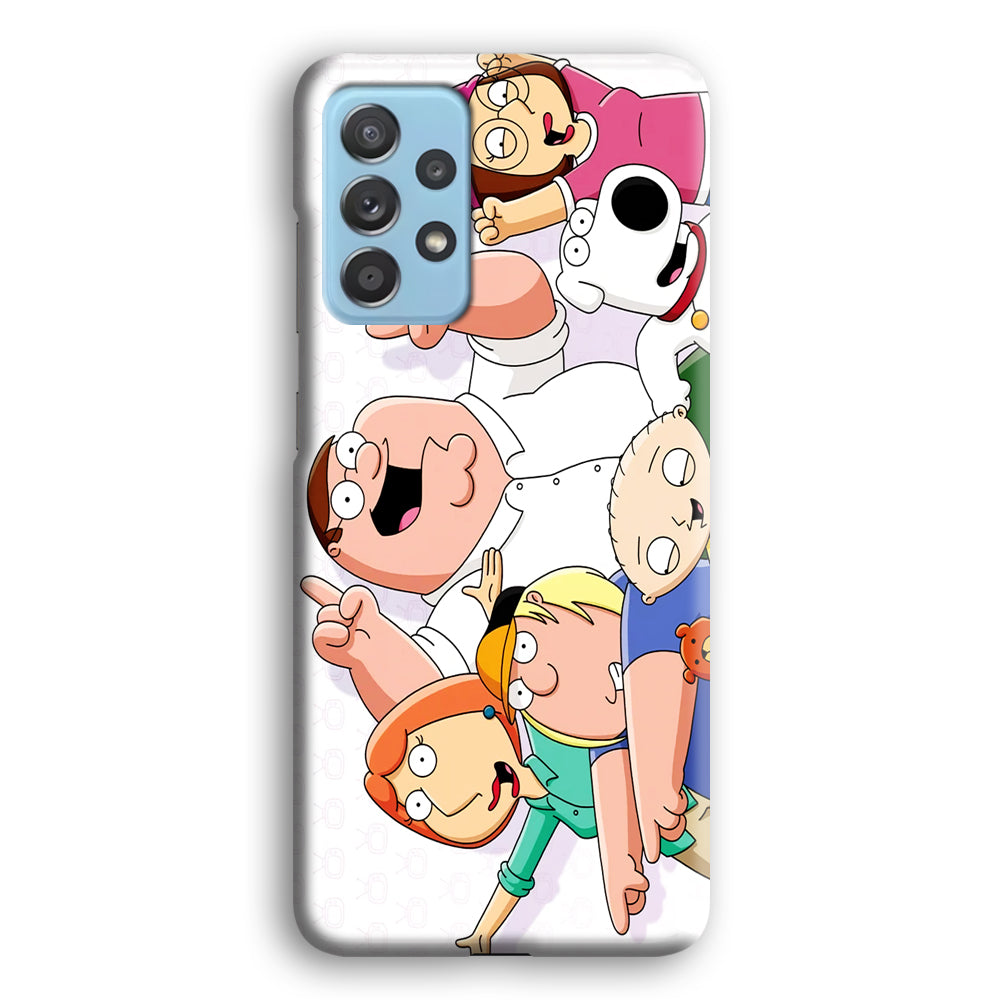 Family Guy Happy Moment Samsung Galaxy A52 Case