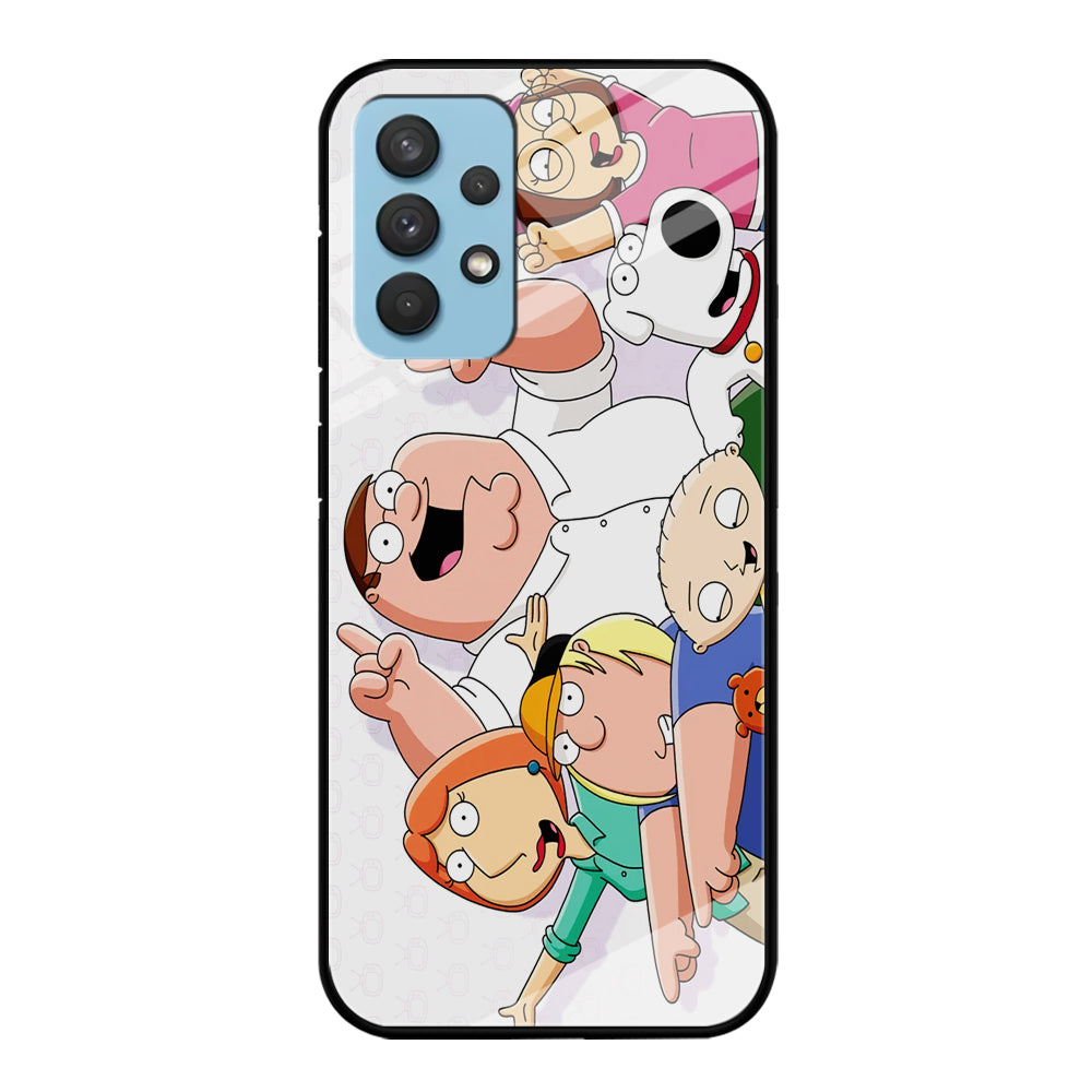 Family Guy Happy Moment Samsung Galaxy A32 Case