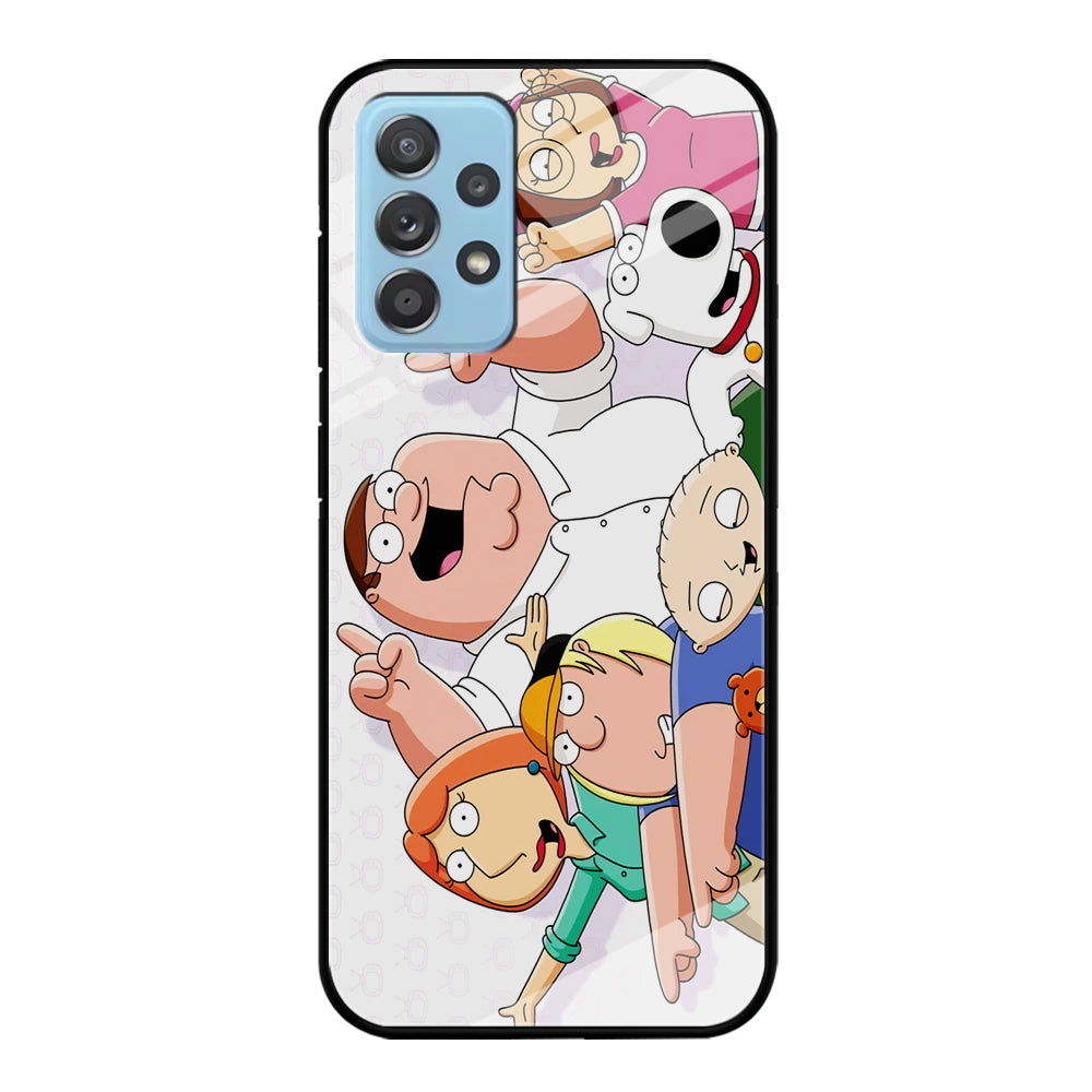 Family Guy Happy Moment Samsung Galaxy A72 Case