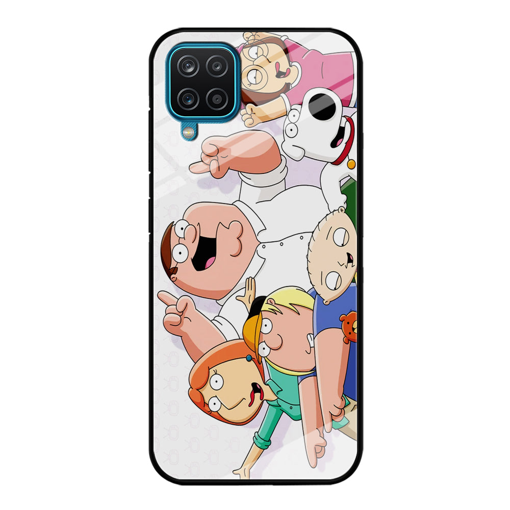 Family Guy Happy Moment Samsung Galaxy A12 Case