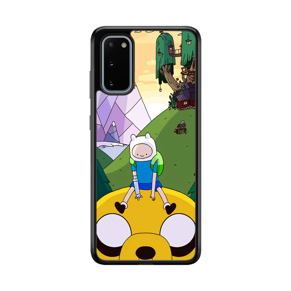 Fin And Jake Adventure Time Sad Moment Samsung Galaxy S20 Case