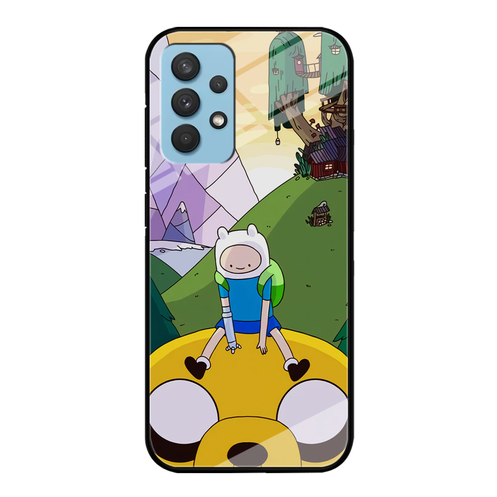 Fin And Jake Adventure Time Sad Moment Samsung Galaxy A32 Case