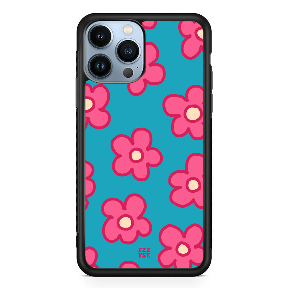 Flowers Blooming Fabulous Pink Magsafe iPhone Case