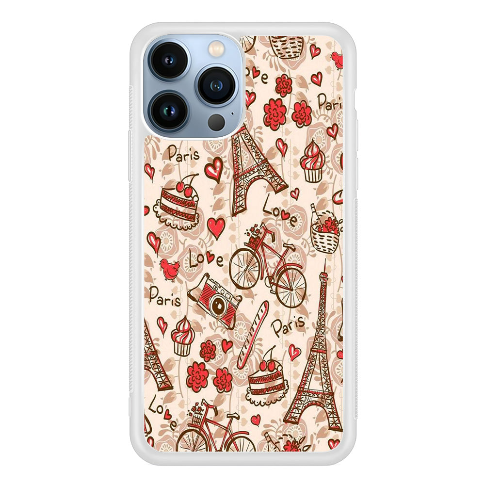 Flowers Beauty In Paris Wallpaper iPhone 14 Pro Max Case