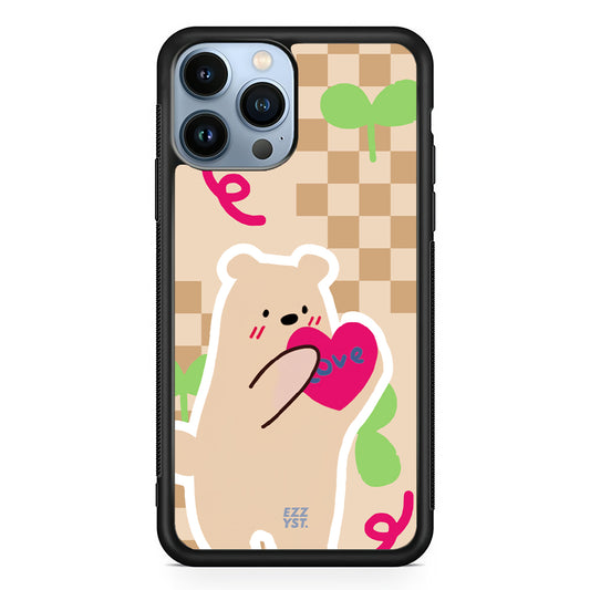 Friendly Bears Bringing a Handful of Love Magsafe iPhone Case